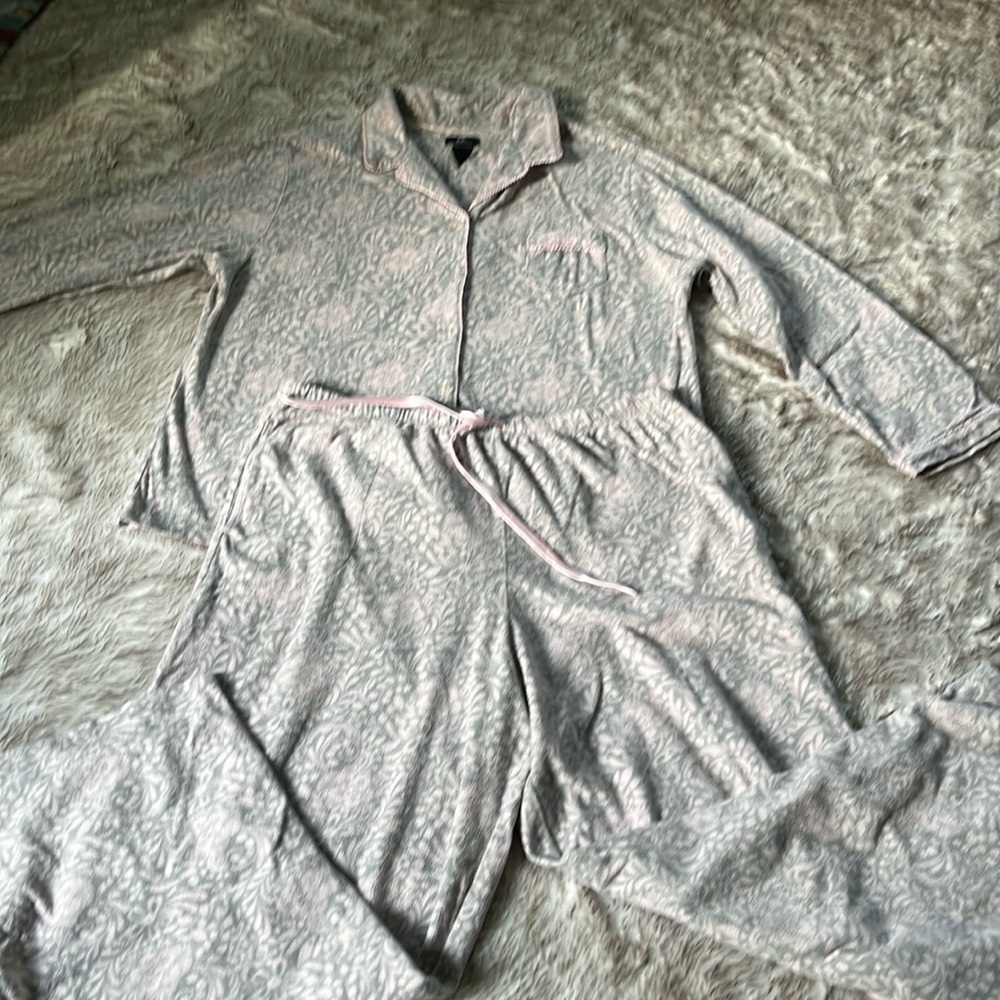 Aria womens fleece Large pajamas